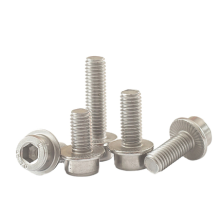 OEM Customized M6*35mm Stainless Steel SS316 A4 Hexagon Socket Head Cup Screws with collar